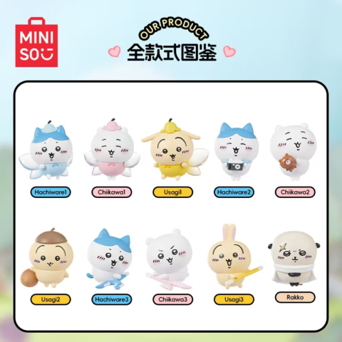 Chiikawa Series Happy Partner Blind Box Handmade