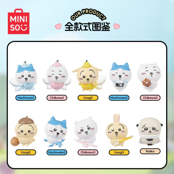 Chiikawa Series Happy Partner Blind Box Handmade